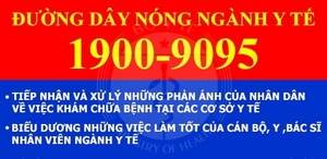 Đường dây nóng Bộ y tế